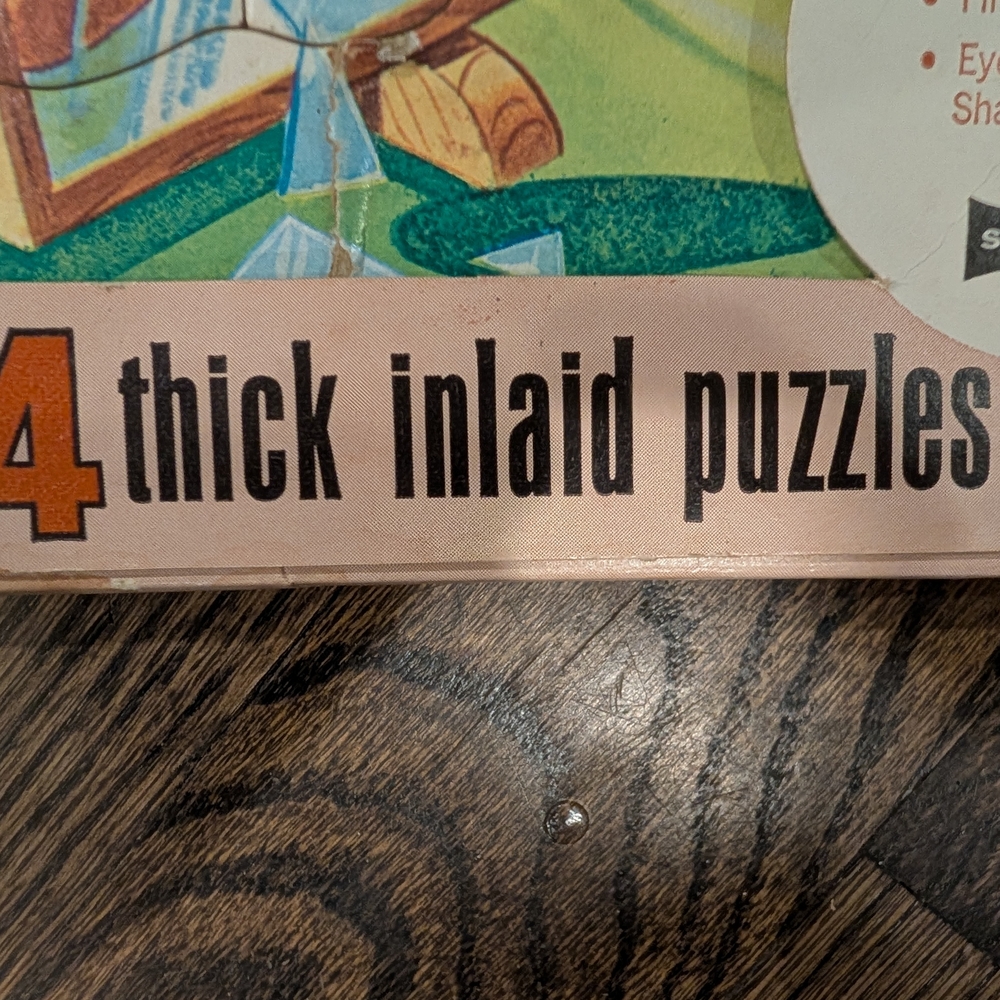 Preschool Picture Puzzles - Blue and Purple - Picture 4 of 6